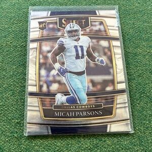 2021 Panini Select Concourse #85 Micah Parsons Dallas Cowboys NFL RC Rookie Card